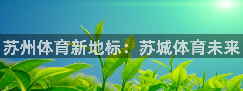 注册公海赌赌船官方正版app:苏州体育新地标:苏城体育未来